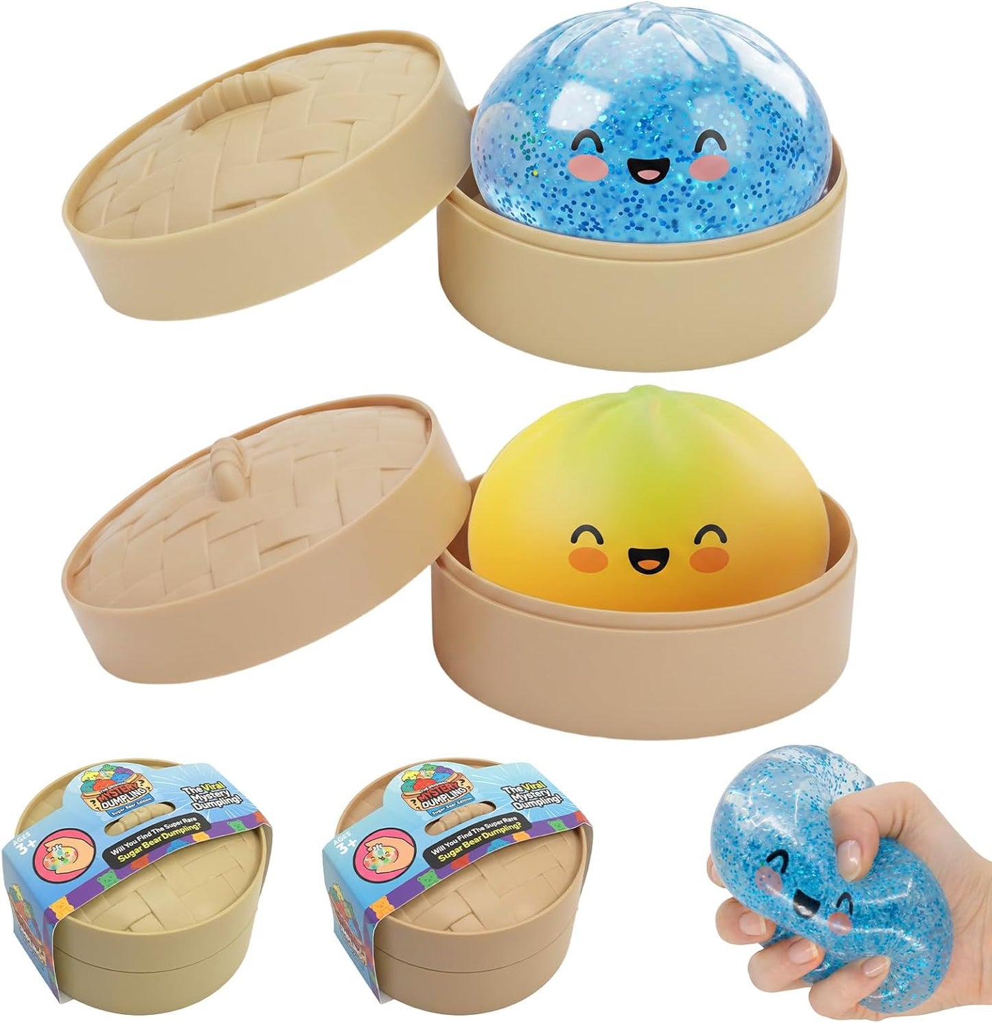 Squishy Dumpling Raviolo Kawaii Antistress Grande