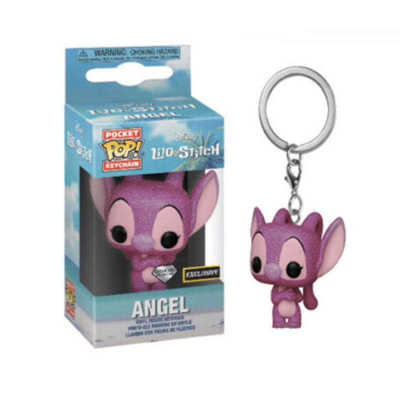 Mini Funko Pop Portachiavi Angel – Lilo & Stitch Disney