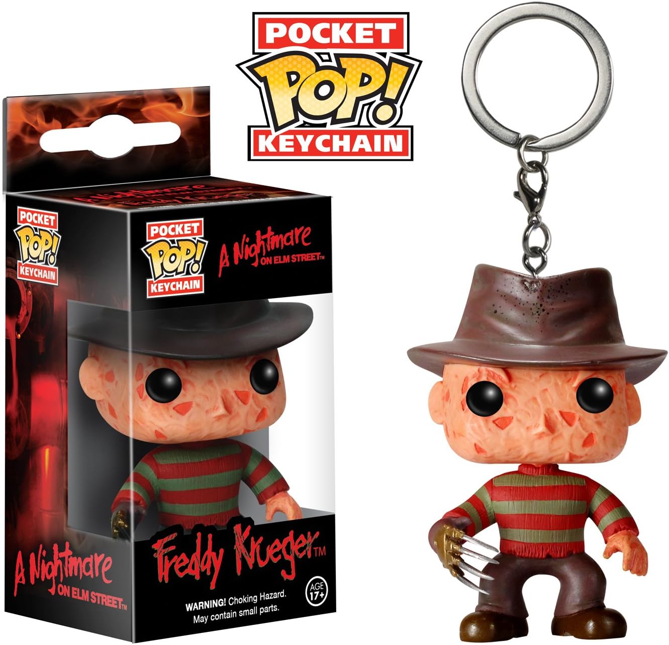 MINI FUNKO POP FREDDY KRUEGER PORTACHIAVI KEYCHAIN