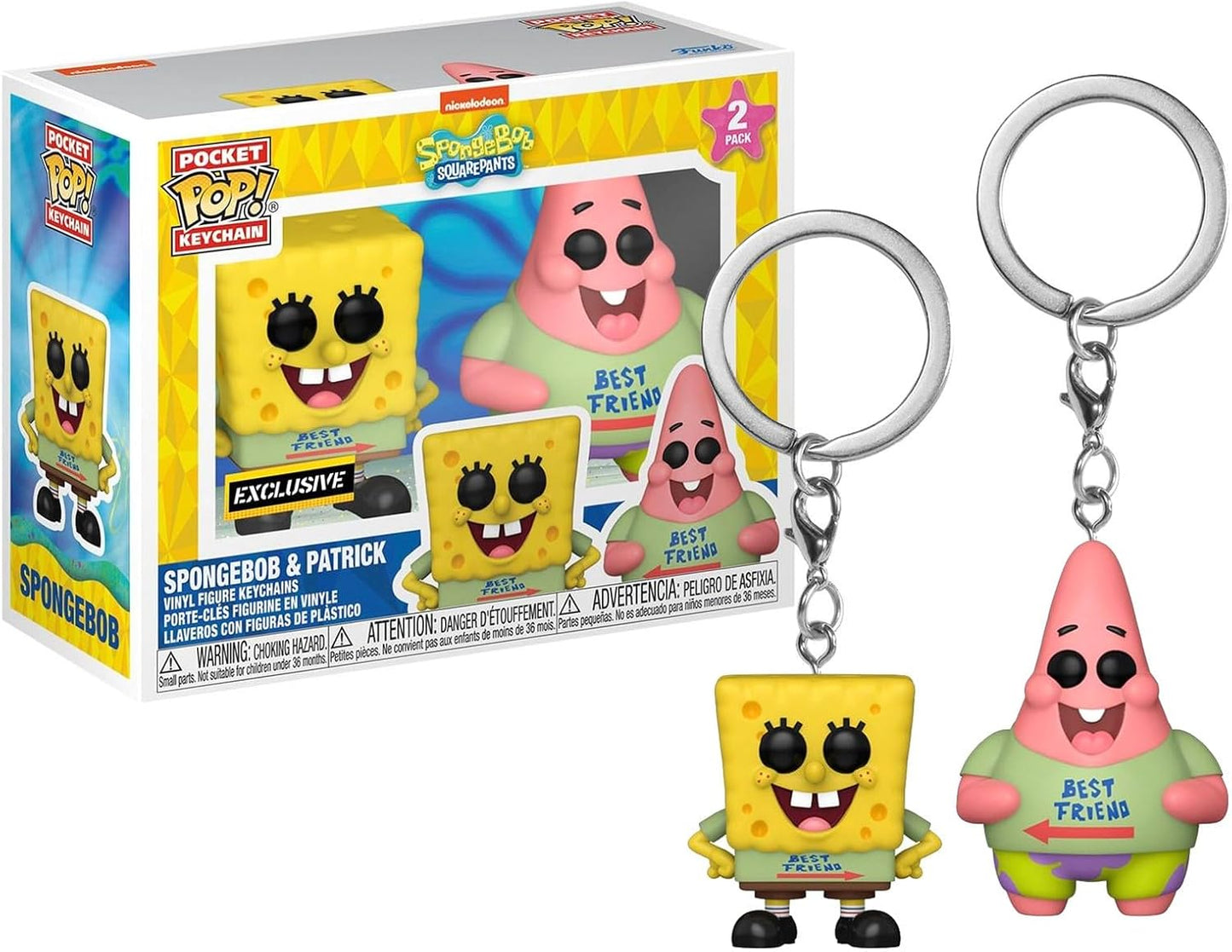 MINI FUNKO SPONGEBOB & PATRICK