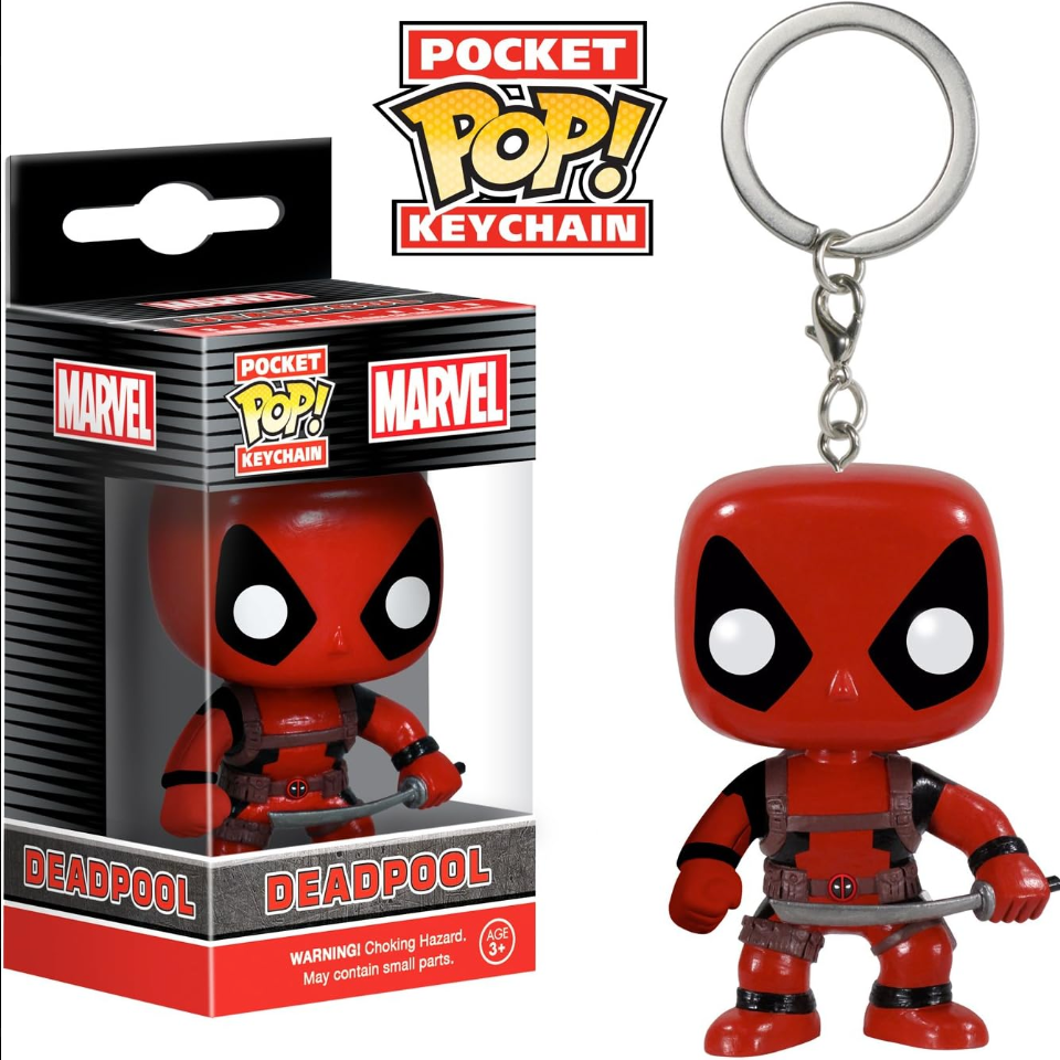 MINI FUNKO PORTACHIAVI DEADPOOL