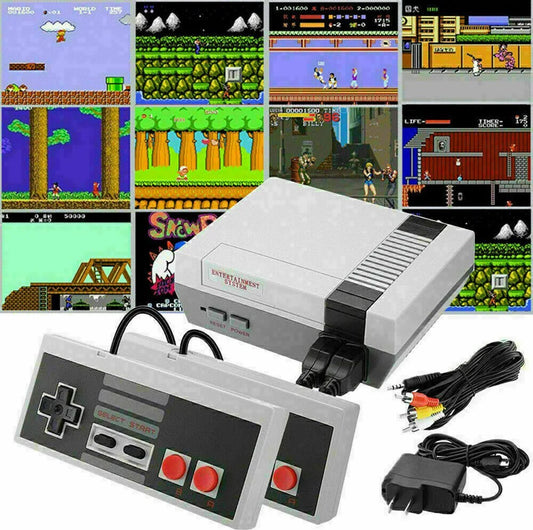 620 in 1 mini console giochi classic retro per nes 2 controller tipo nintendo