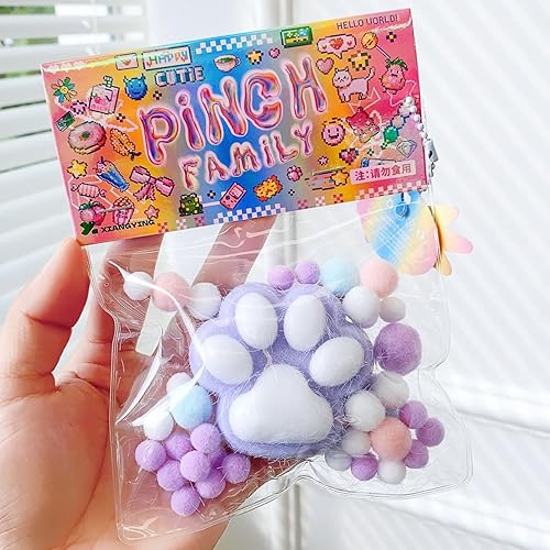 Taba Squishy Cat Paw Squeeze Toys