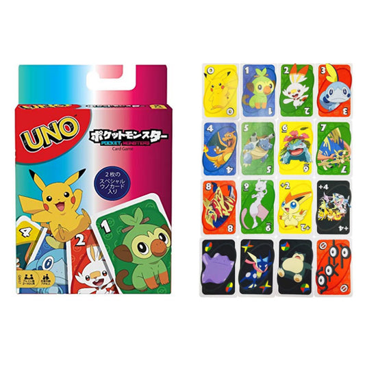 CARTE DA UNO Gioco - UNO Versione Pokemon