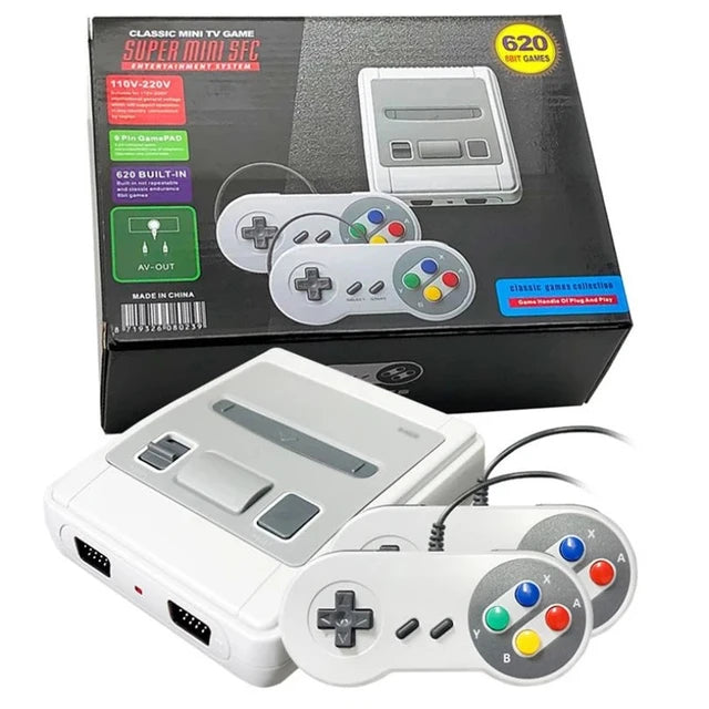 Super Mini SFC Classic – Console Retro TV con 620 Giochi Integrati