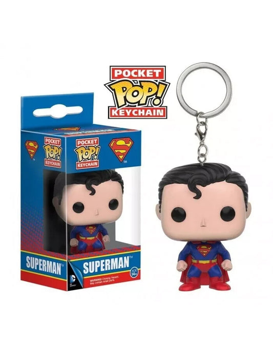 MINI FUNKO POP KEYCHAIN PORTACHIAVI SUPERMAN
