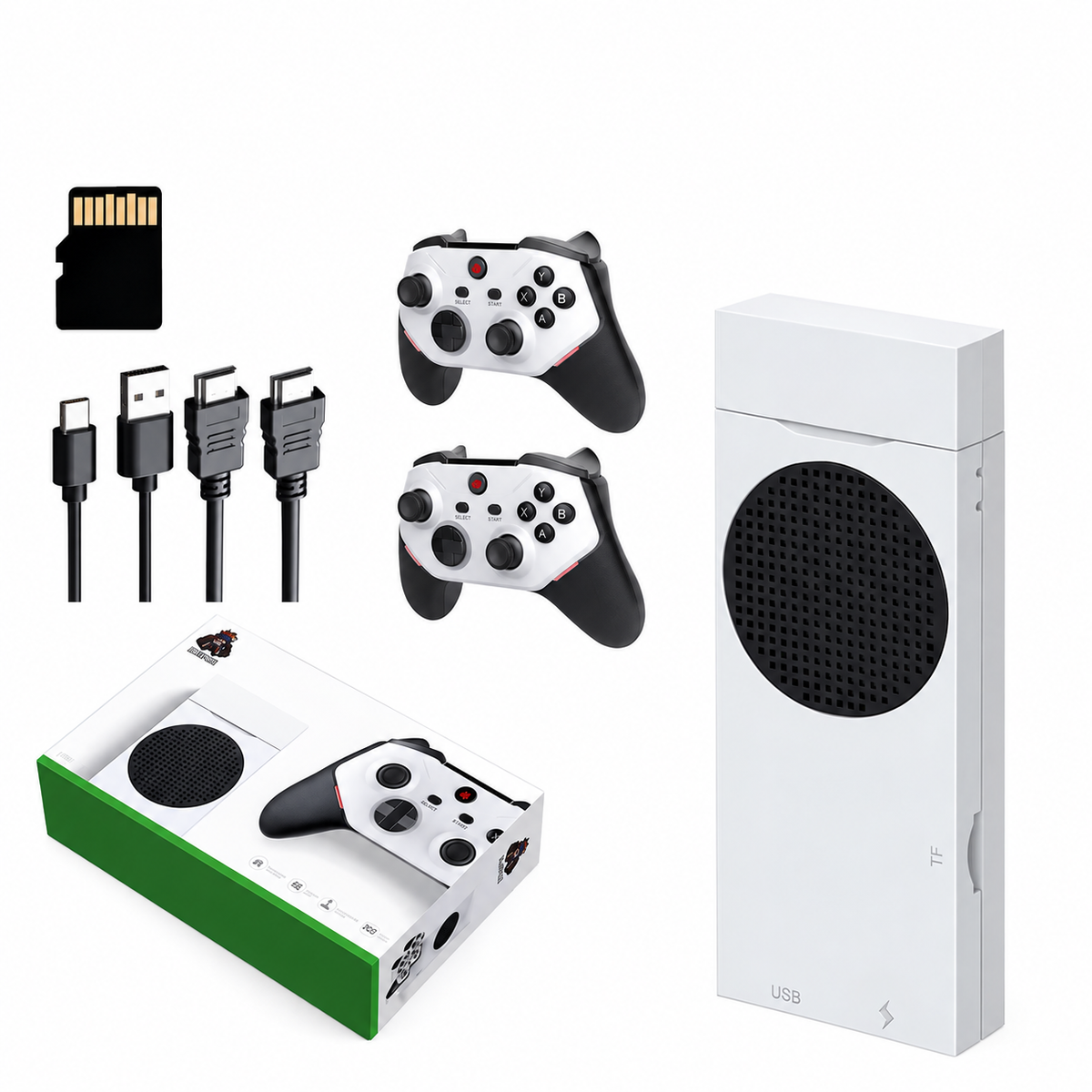 Console retro HDMI con due controller