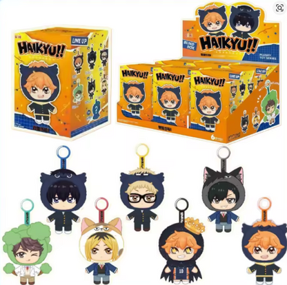Haikyu!! Mascot Pendant Plush – Blind Box EAKI, immagini della collezione