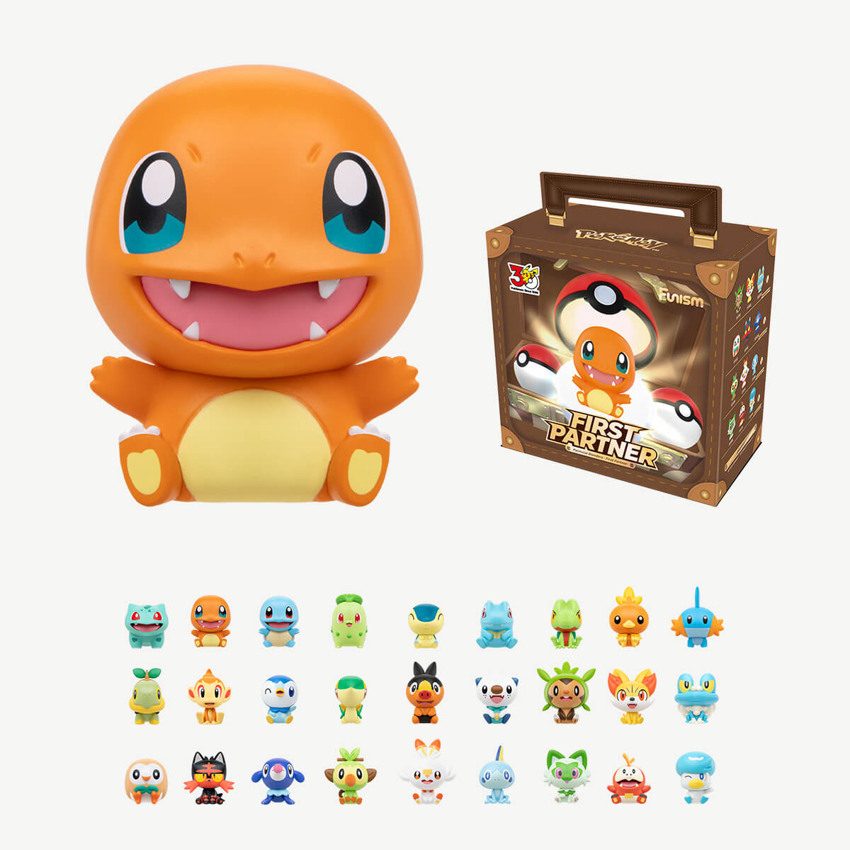 Pokémon FUNISM 30° anniversario – confezione e starter della collezione