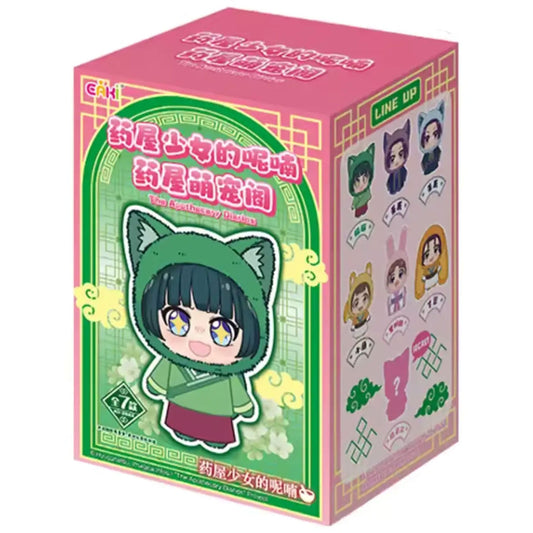 Blind box I Diari della Speziale The Apothecary Diaries Pet Pavilion, confezione rosa e verde con Maomao